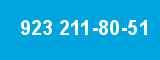 923 211-80-51 923 211-80-51